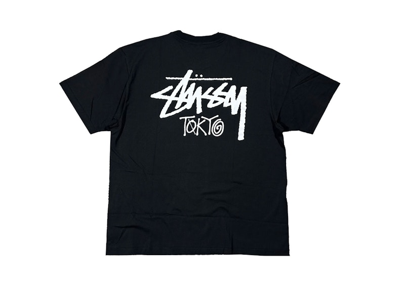 STUSSY Tシャツ STOCK TOKYO SS25 TEE ステューシー Stussy Stock Tokyo Tee Black Men's - SS25 - US