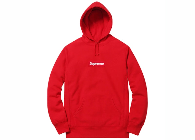 supreme Box Logo Hooded Sweatshirt ボロゴ赤-