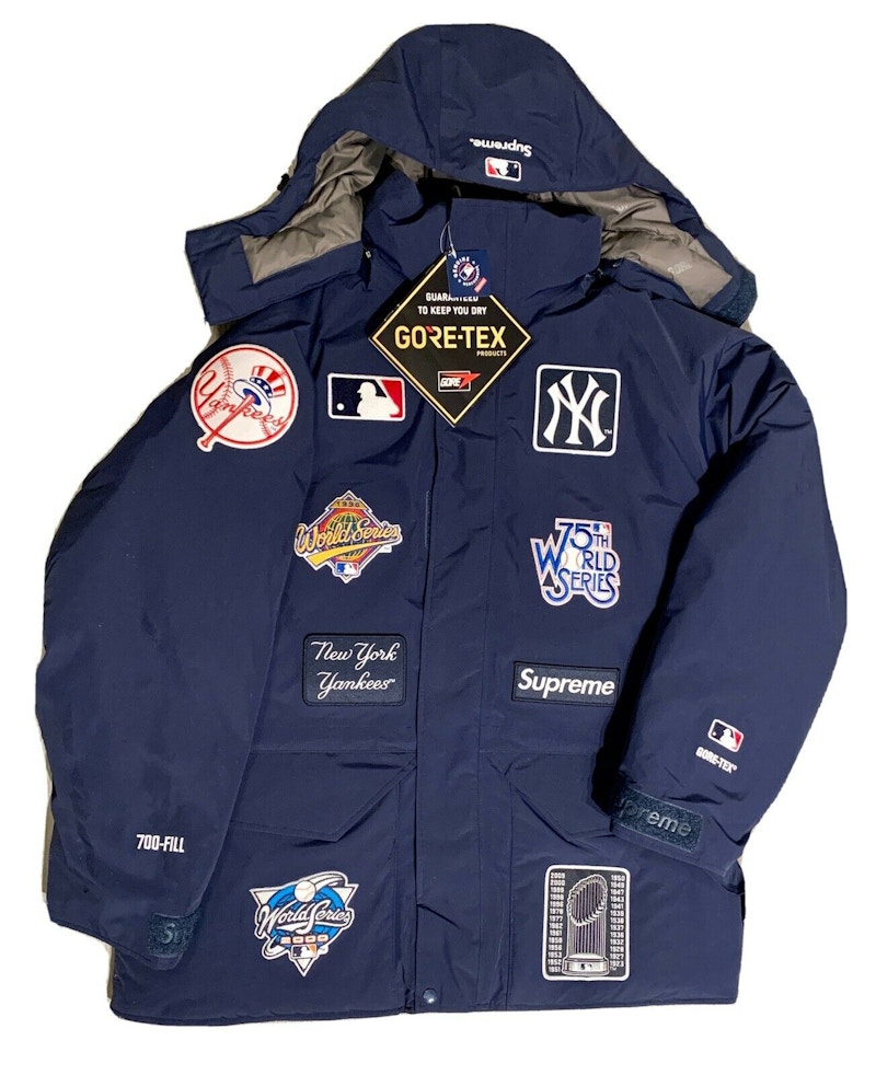 Supreme New York Yankees GORETEX 700Fill | tradexautomotive.com