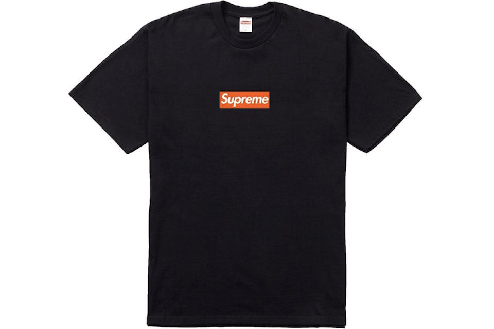 Black and red clearance box logo