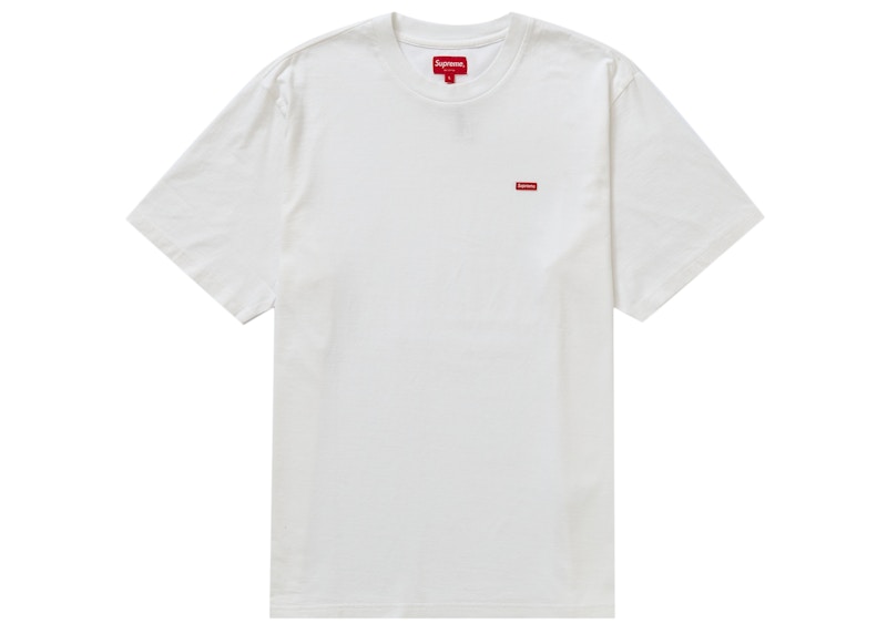 supreme small box L/S tee natural Sサイズメンズ - Tシャツ ...