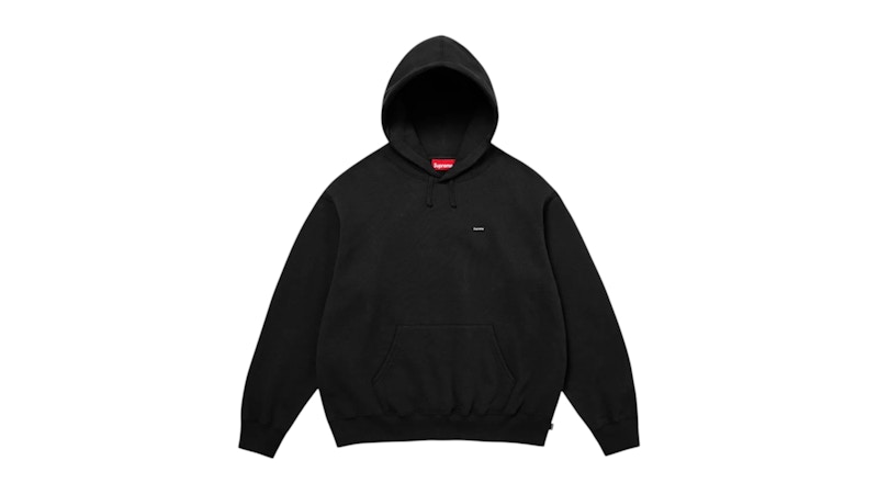 Supreme Small Box Hooded Sweatshirt (FW25) Black Men's