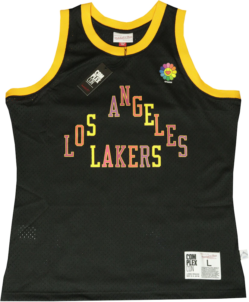Takashi Murakami Complexcon x La Lakers M&N Basketball Jersey Black