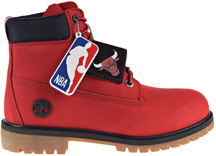 Telemacos Of later Fantastisch Timberland 6" Premium Boot Chicago Bulls (PS) Kids' - TB0A2952P92 - US