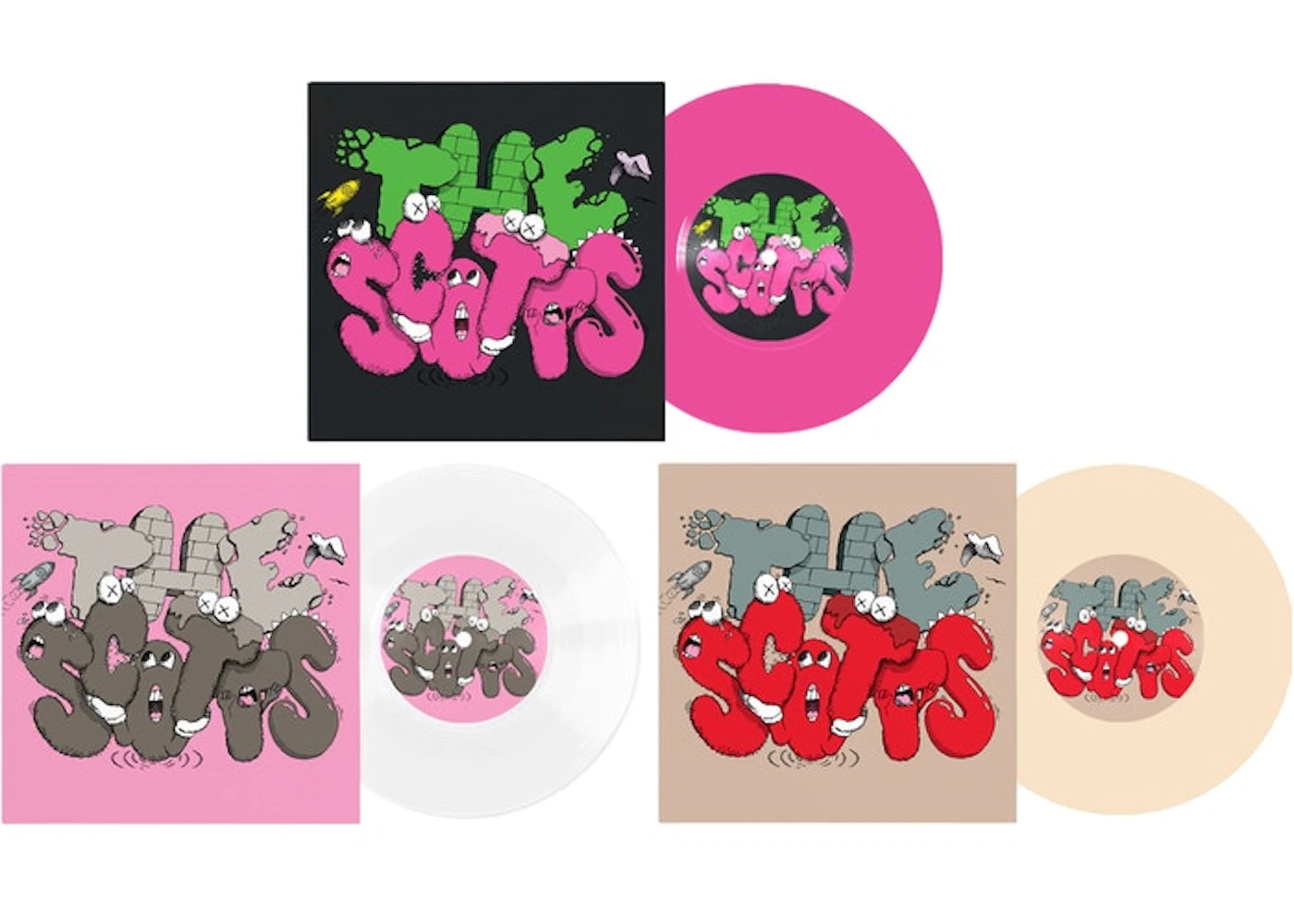 Travis Scott The Scotts KAWS Vinyl 7