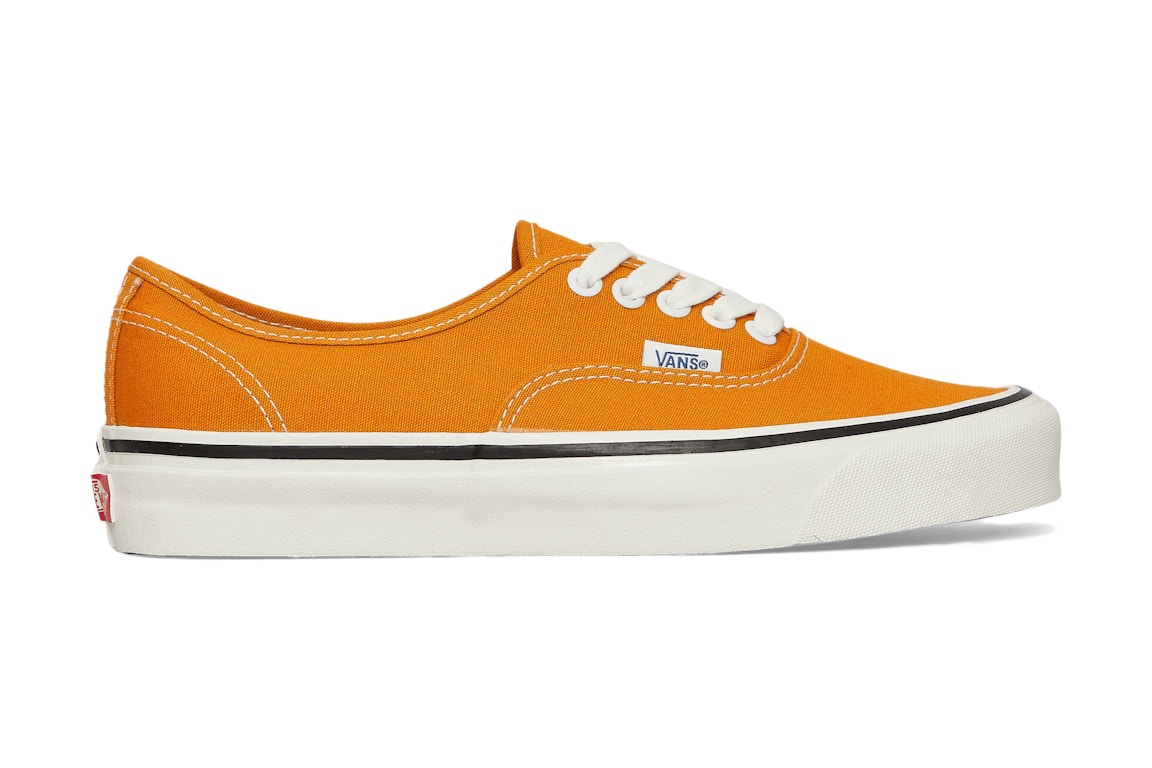 Click to view more detailed imagery on our partner's website Pre-owned Vans Authentic 33 Dx Gold Orange In Gold Orange/true White