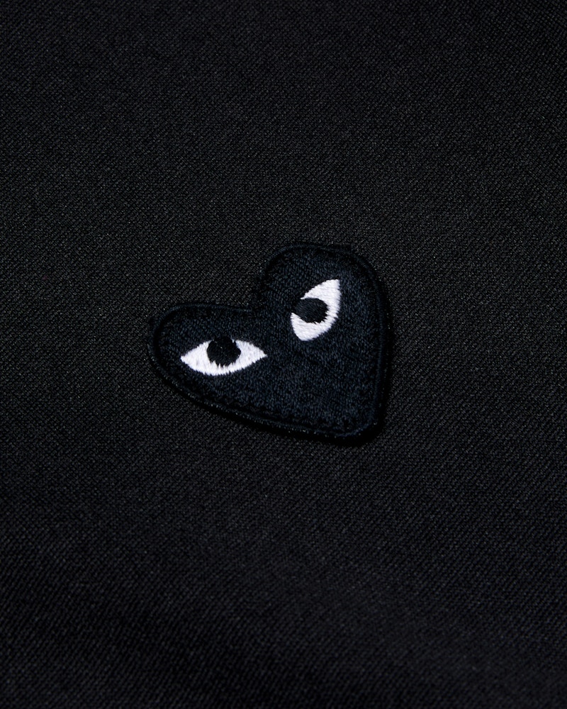 【Play Comme des Garcons】ビッグブラックハートジップパーカー PLAY COMME des GARCONS - プレイコムデギャルソン ジップアップ