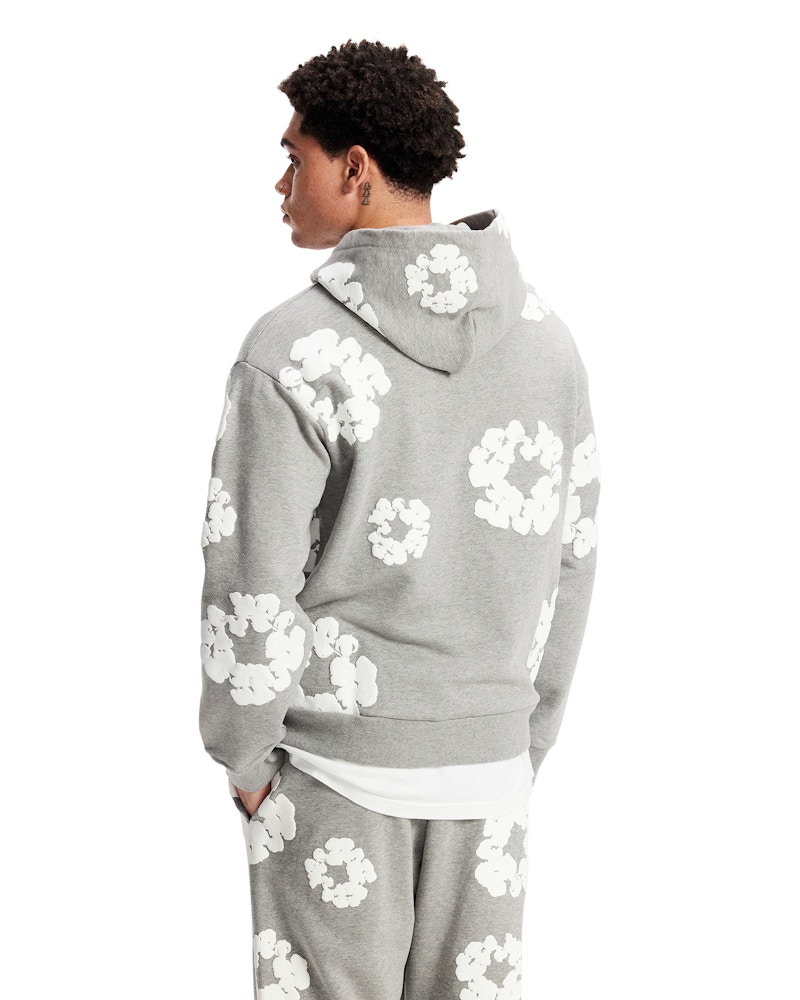 Denim Tears The Cotton Wreath Sweatshirt Grey Men s SS23 US