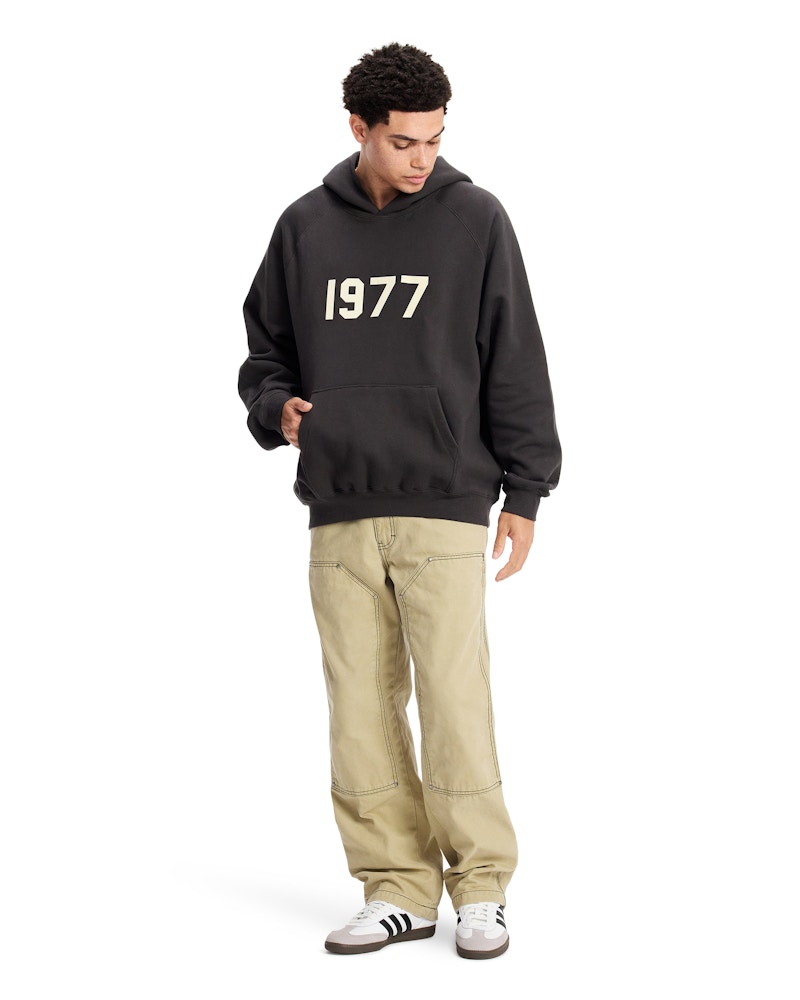 Fear of God Essentials 1977 Hoodie Iron Men's - SS22 - US