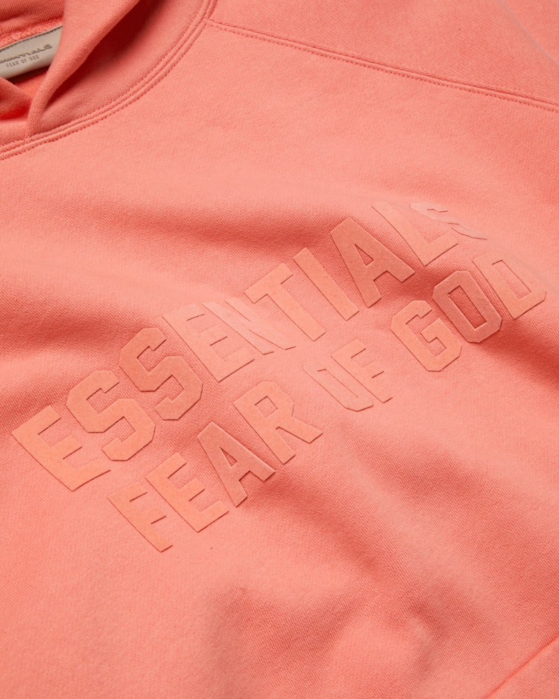 ESSENTIALS ロコフリントスウェットシャツ 192SU224192FM CORAL Buy Fear of God Essentials Long-Sleeve Tee 'Coral