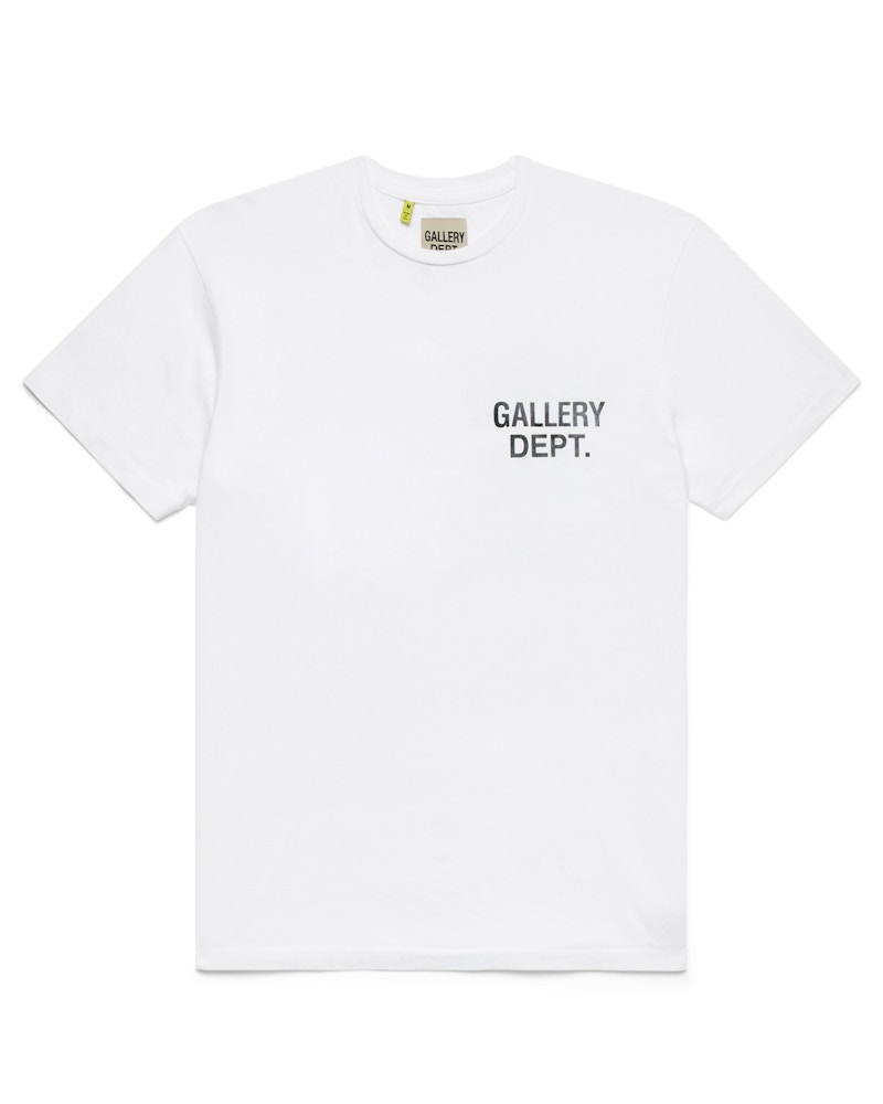 Gallery Dept. Souvenir T-Shirt White Black Men's - SS22 - US