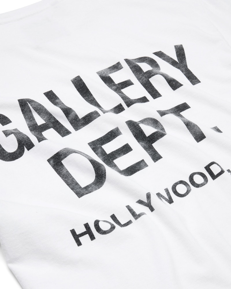 【いつでも特別感】Gallery Dept. Souvenir Tシャツ White Black Gallery Dept. Souvenir T-Shirt White Black Men's - SS22 - US