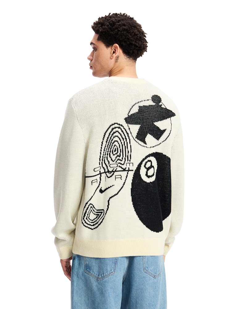 Outlet Stussy vertical knit sweater