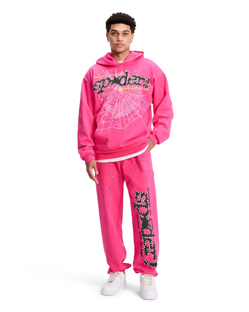 Sp5der selling P*nk Sweatpants (Pink)