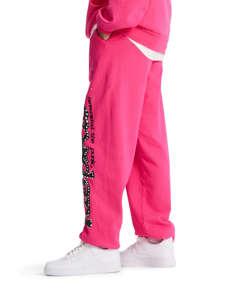 Sp5der P*NK V2 Sweatpant Pink メンズ - FW23 - JP