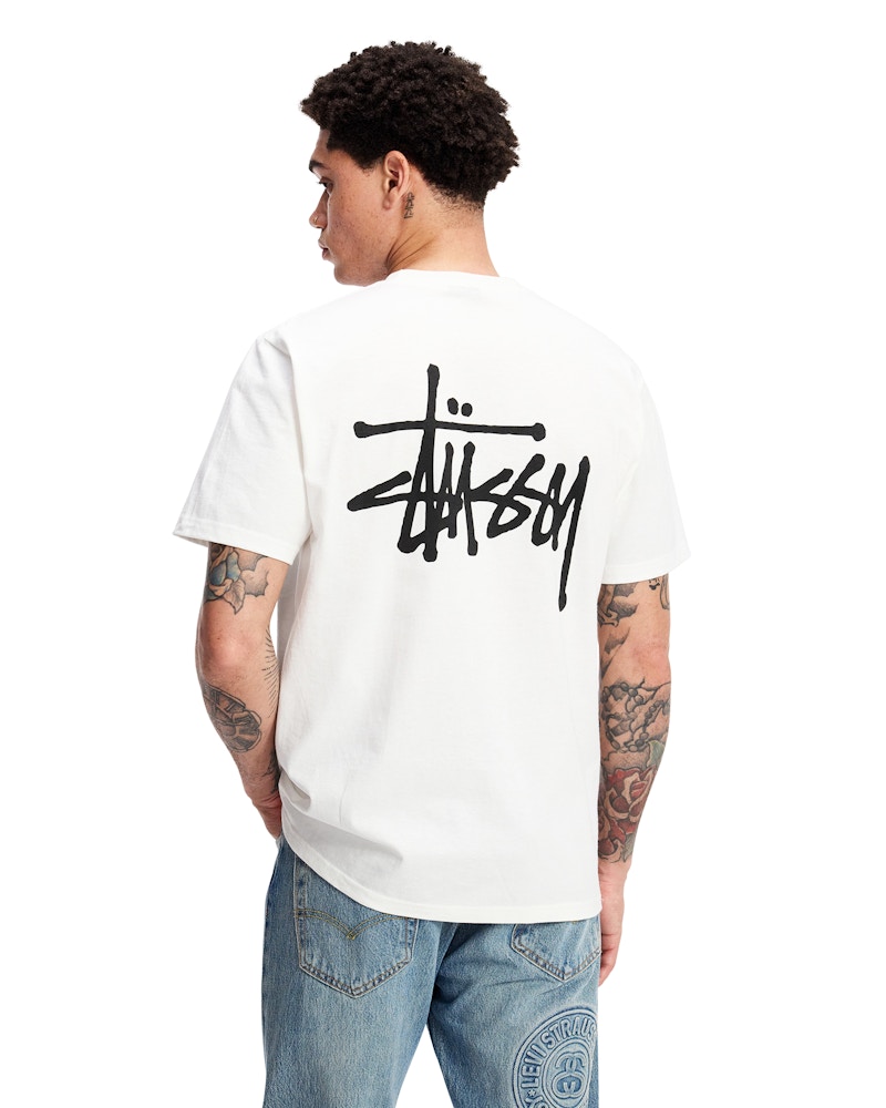 ステューシー ベーシック Tシャツ ホワイト メンズ - JP