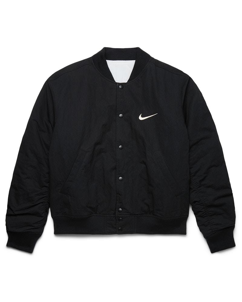 Wendbare College Jacke Stussy x Nike schwarz segelweiB Herren FW23 DE