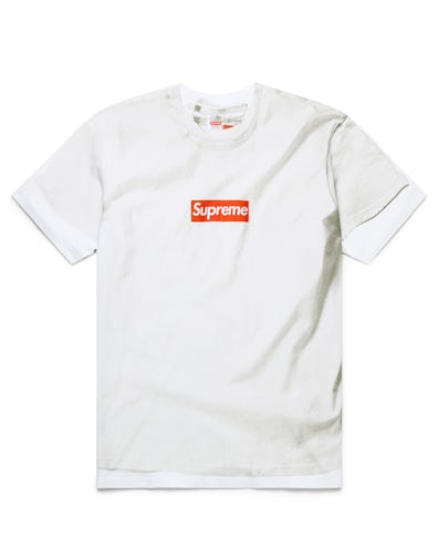 White All Supreme Box Logo Tee Supreme MM6 Maison Margiela Box