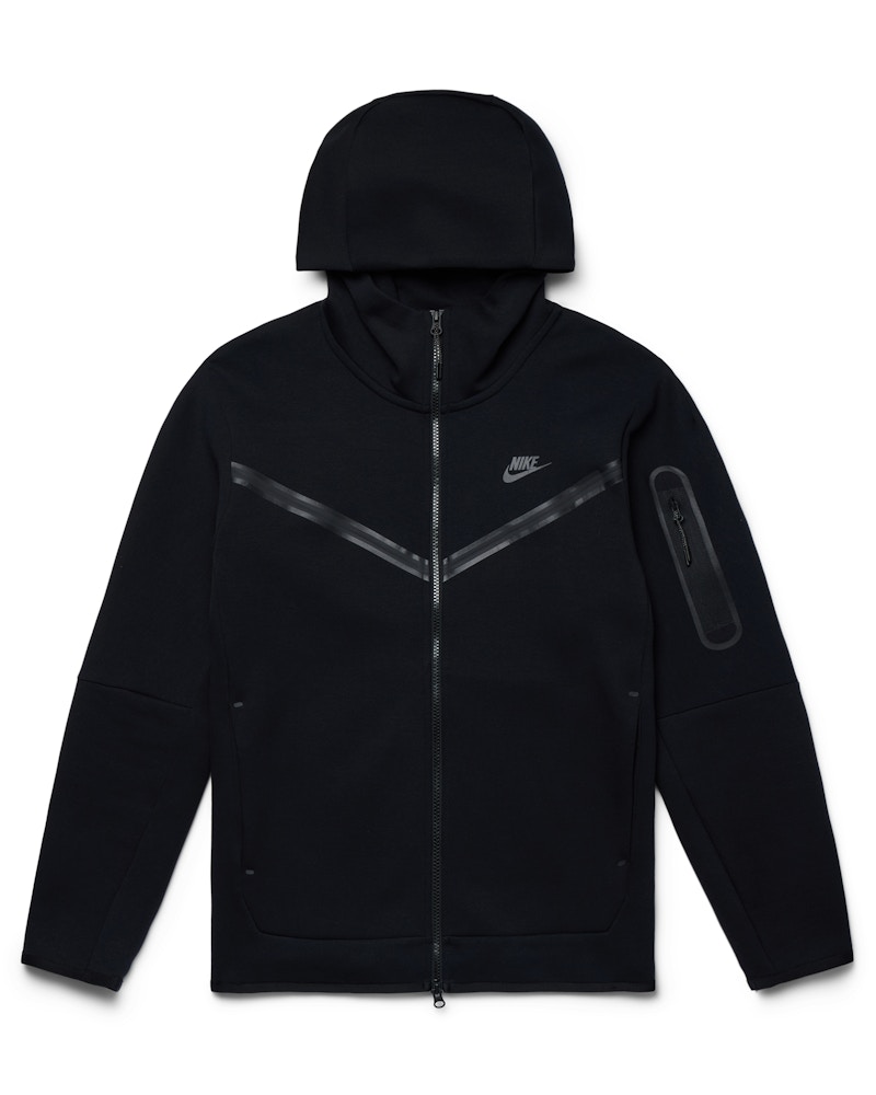 Nike tech jacket black online