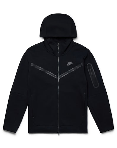 Nike Sportswear Tech Fleece Full-Zip Hoodie Black Men's US