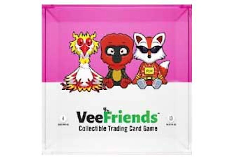 zerocool VeeFriends Series 2 Rarest Signature Edition Collectible Trading Card Game Box (Pink)