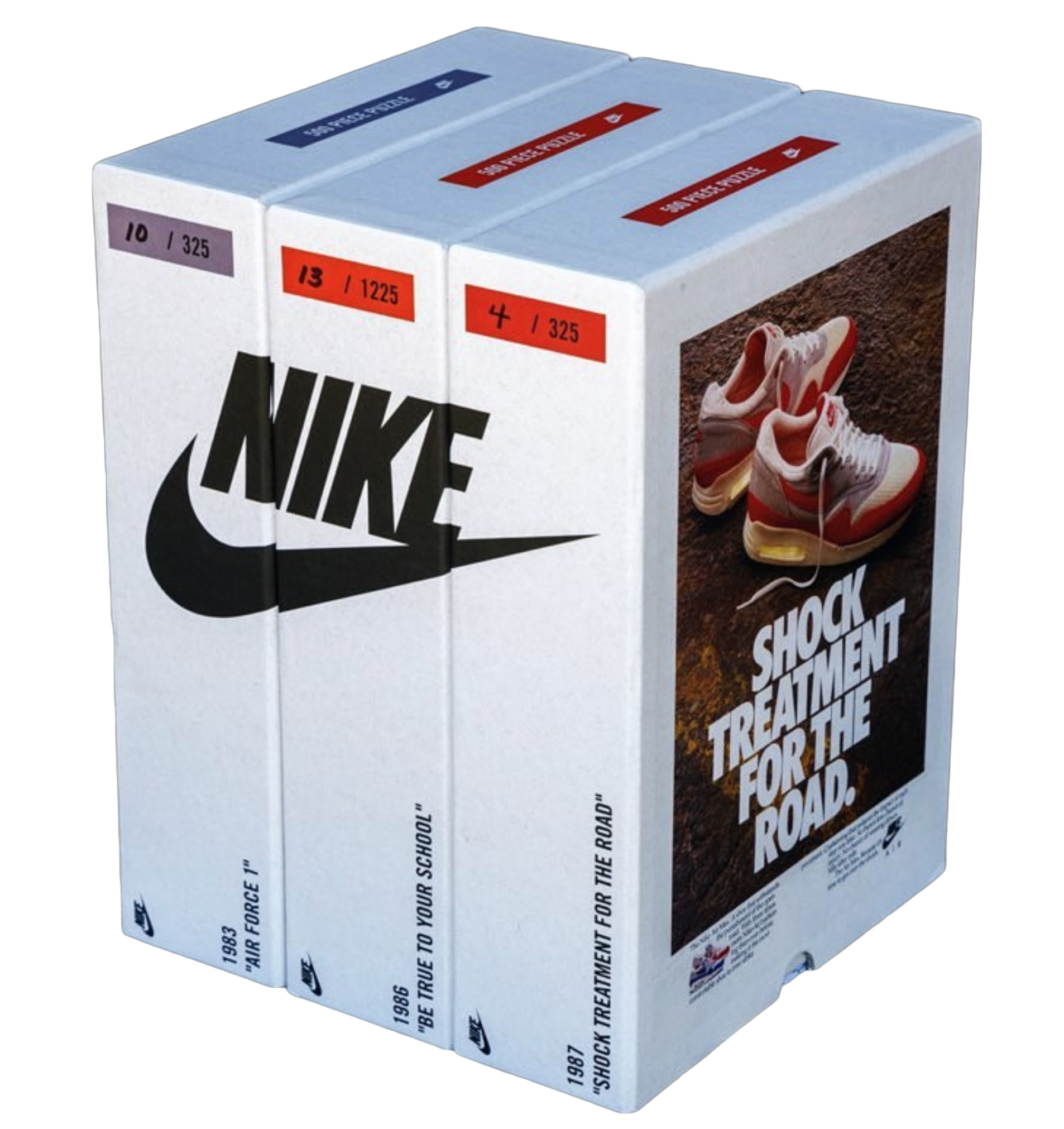 Nike Vintage Ad Puzzle Set #2 (Set of 3) -