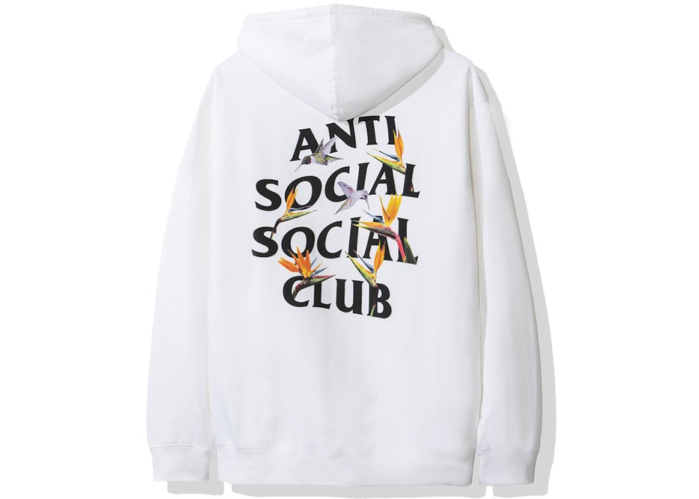 Anti Social Social Club Pair Of Dice Hoodie (FW19) White - FW19