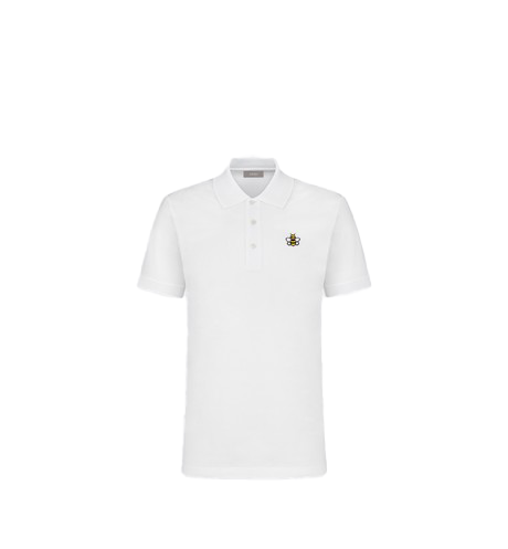 KAWS x Dior Bee Polo Shirt White - SS19
