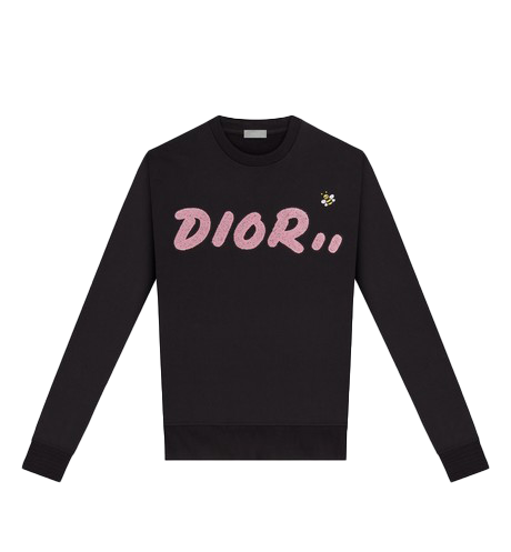 KAWS x Dior Crewneck Sweatshirt Black 