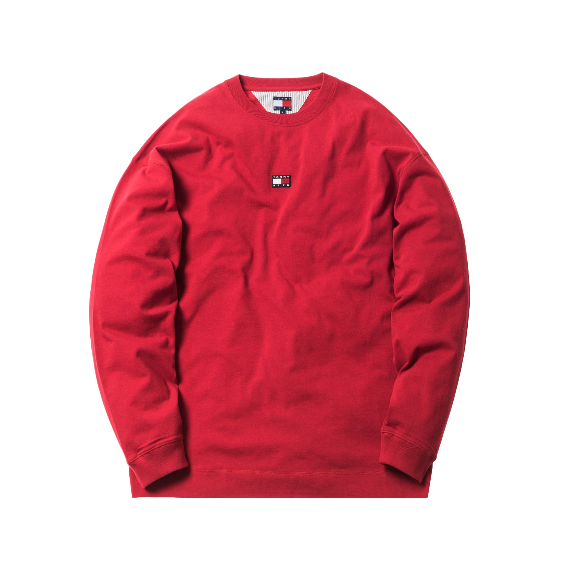 red tommy hilfiger long sleeve