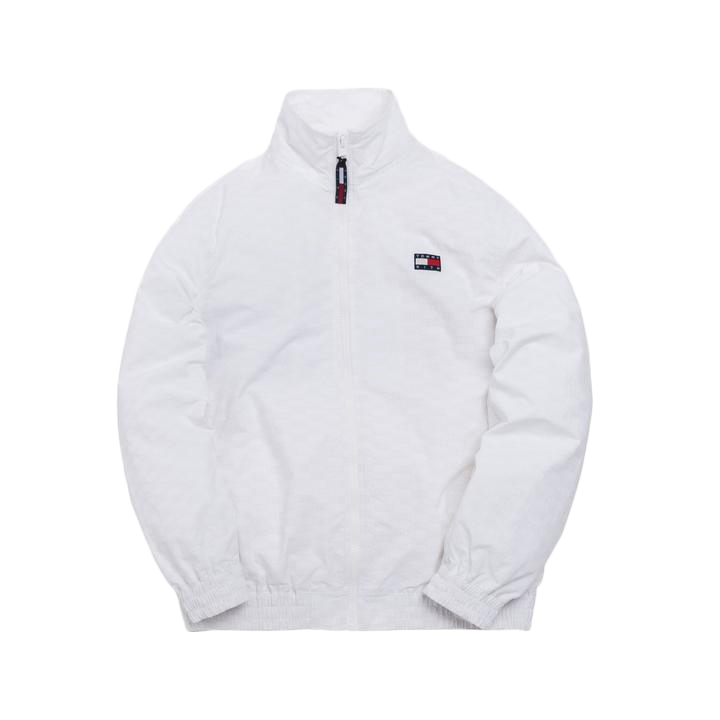 tommy hilfiger white pullover jacket