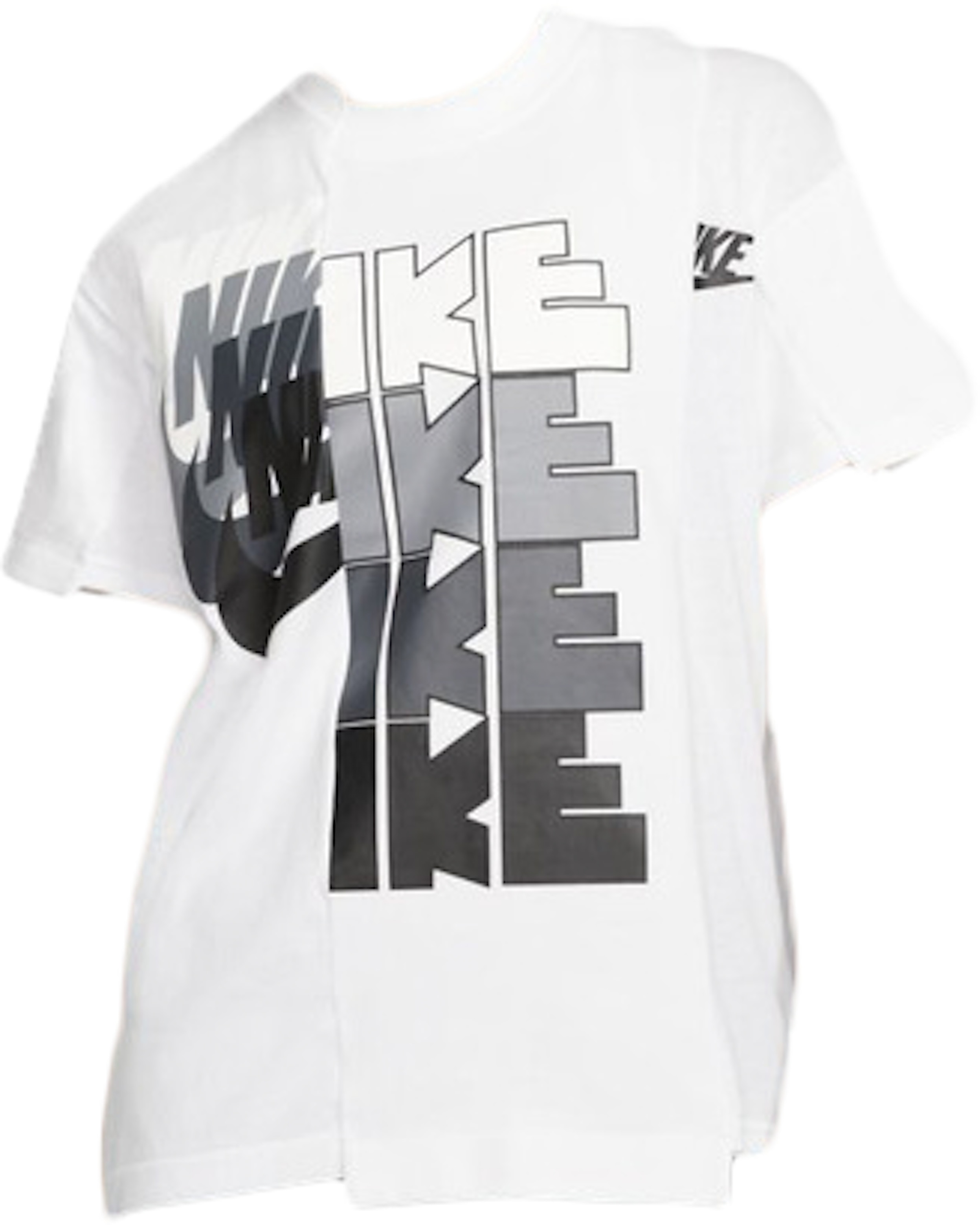 Nike x Sacai Tee White/Grey - FW19