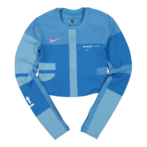 blue and white nike off white