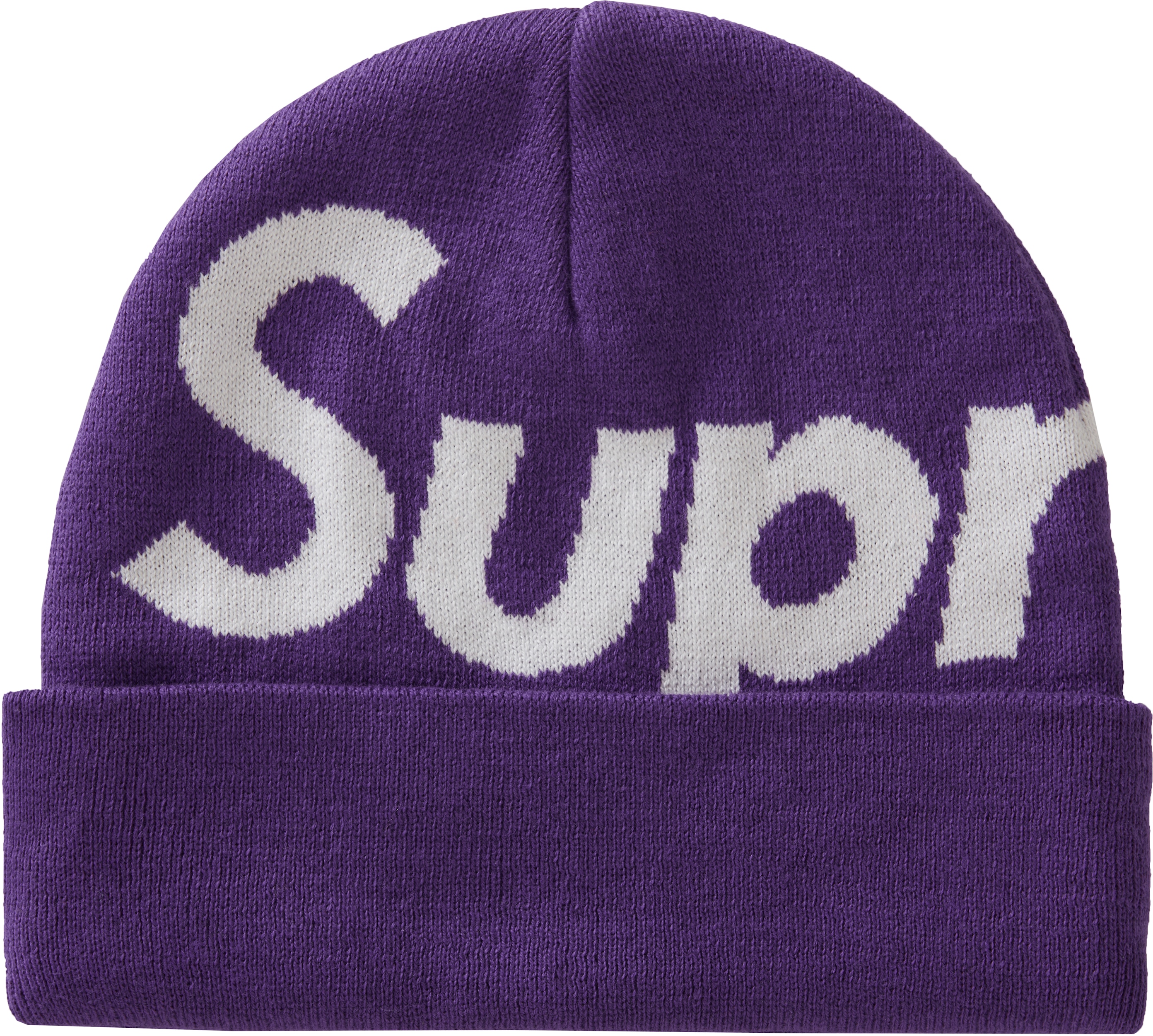Supreme Big Logo Beanie (FW20) Purple - FW20