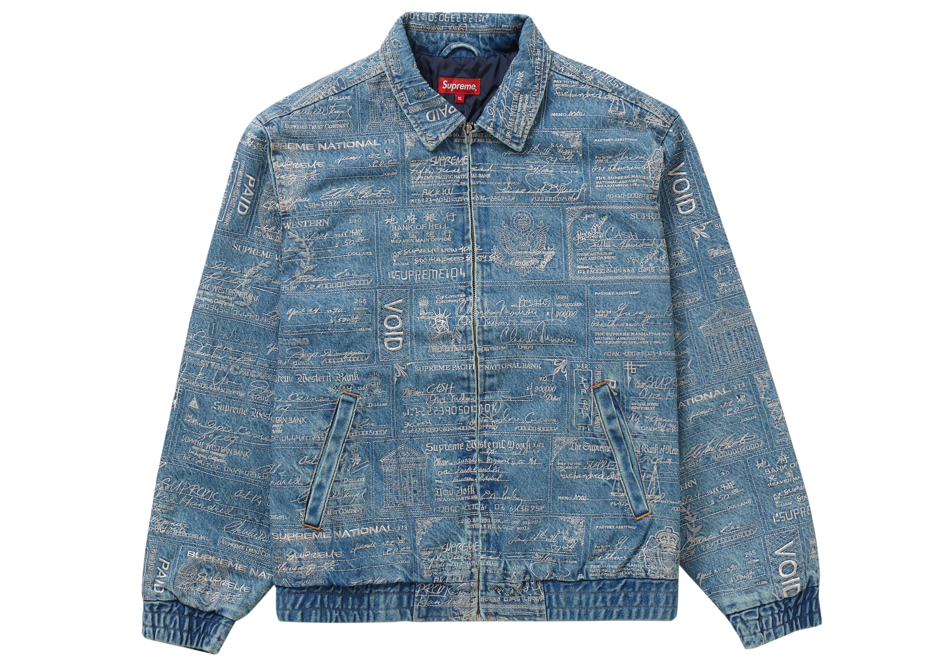 embroidered trucker jacket