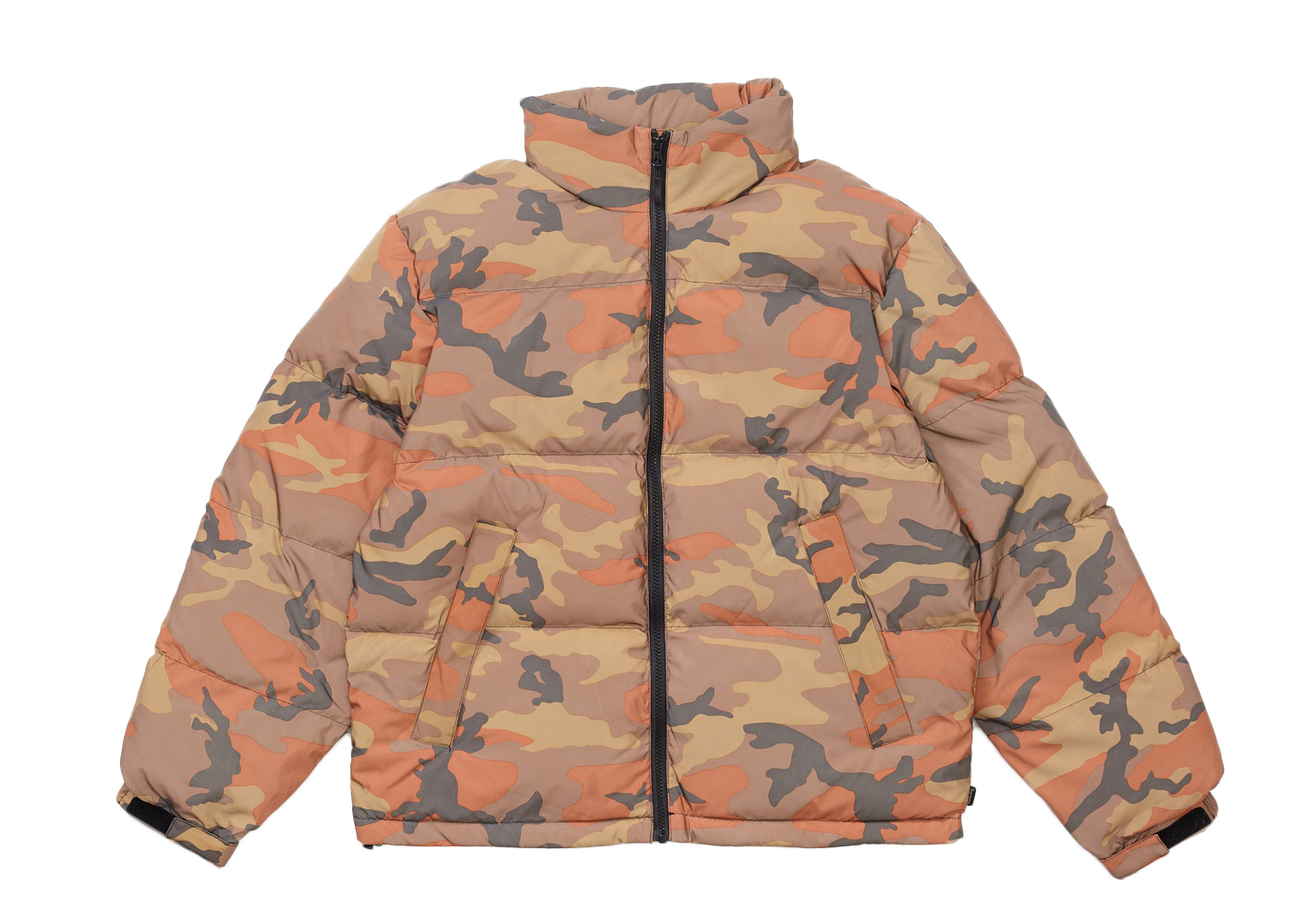 supreme orange camo jacket