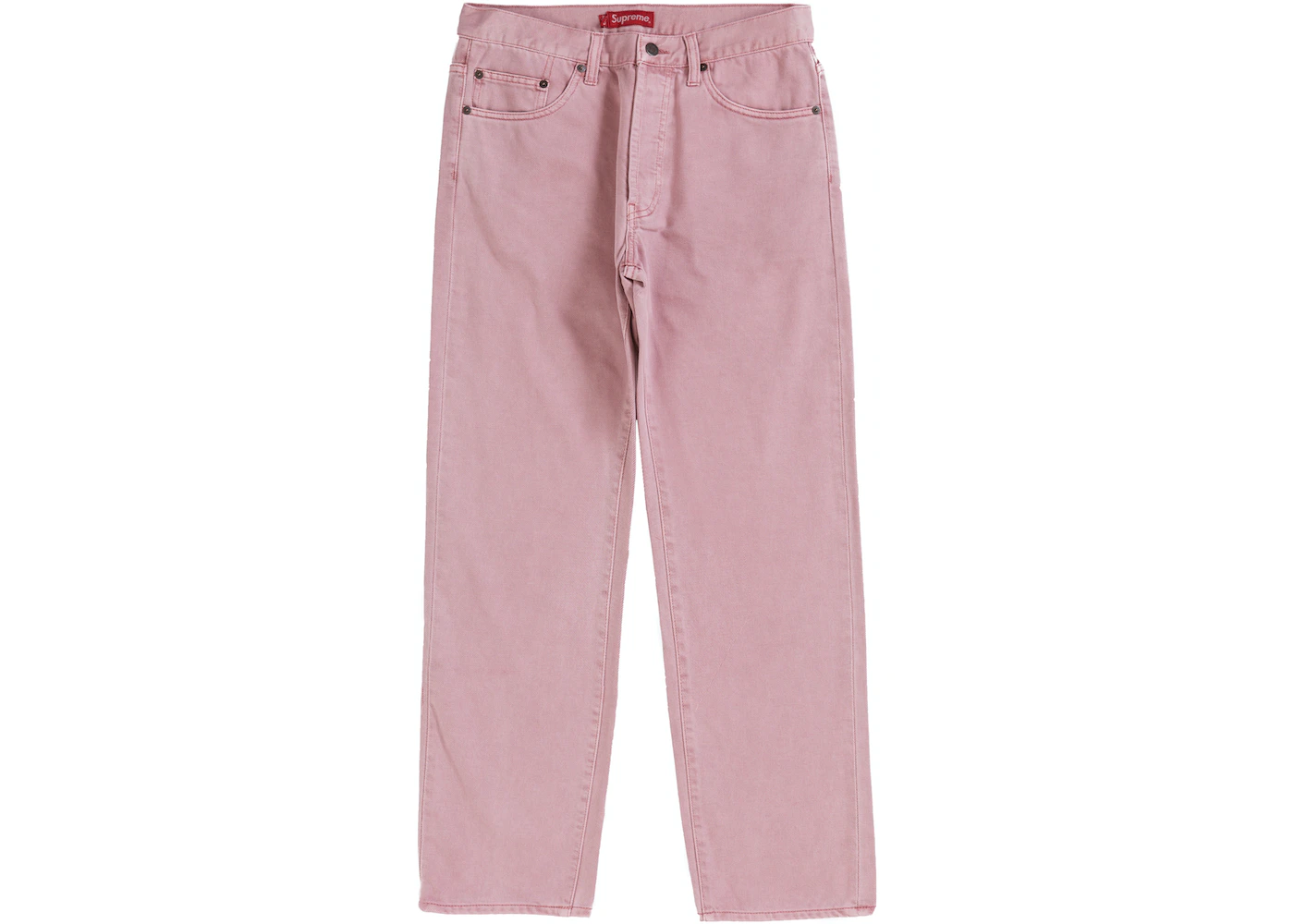 Supreme Regular Jean (FW20) Washed Pink - FW20