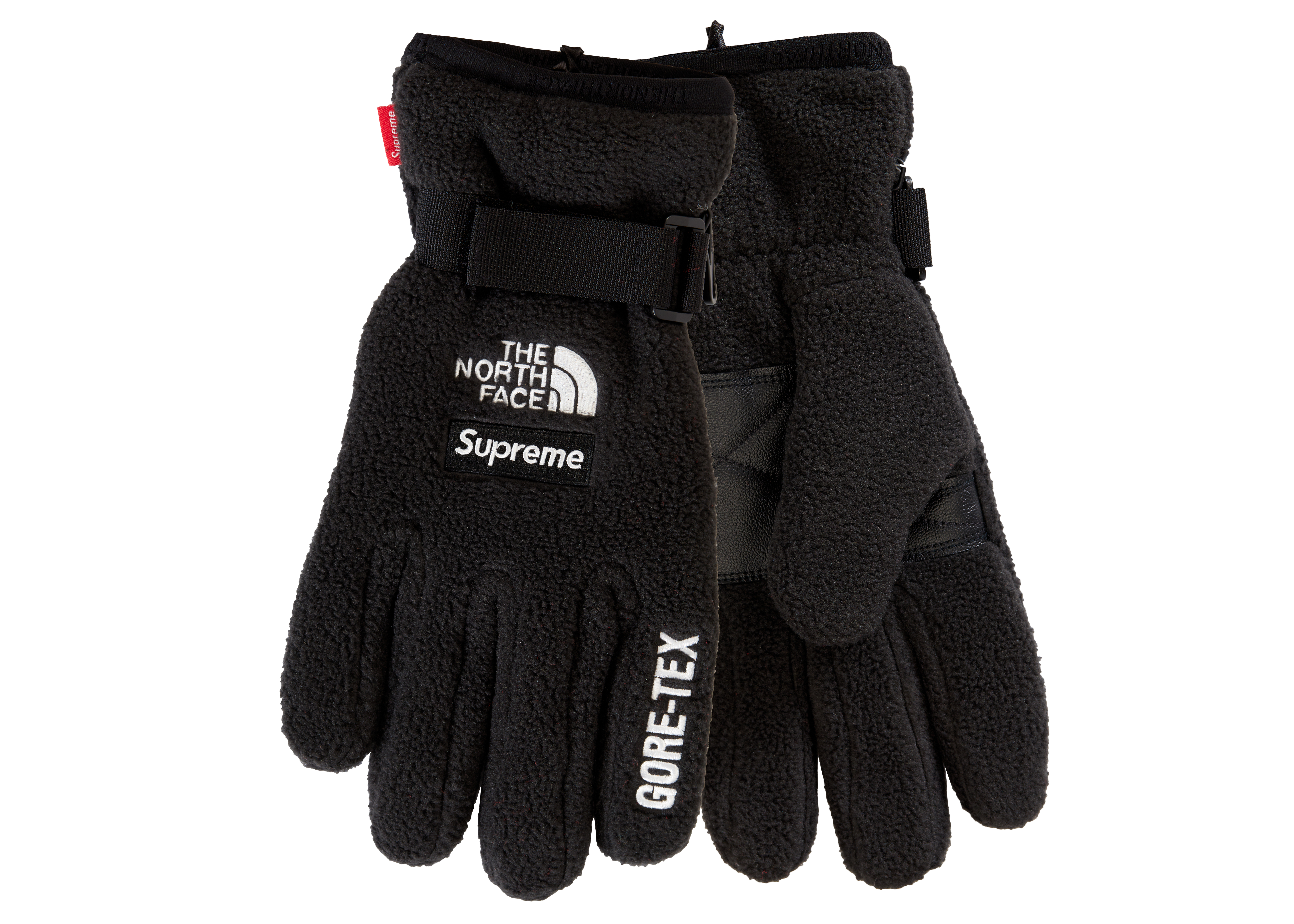 supreme north face gloves
