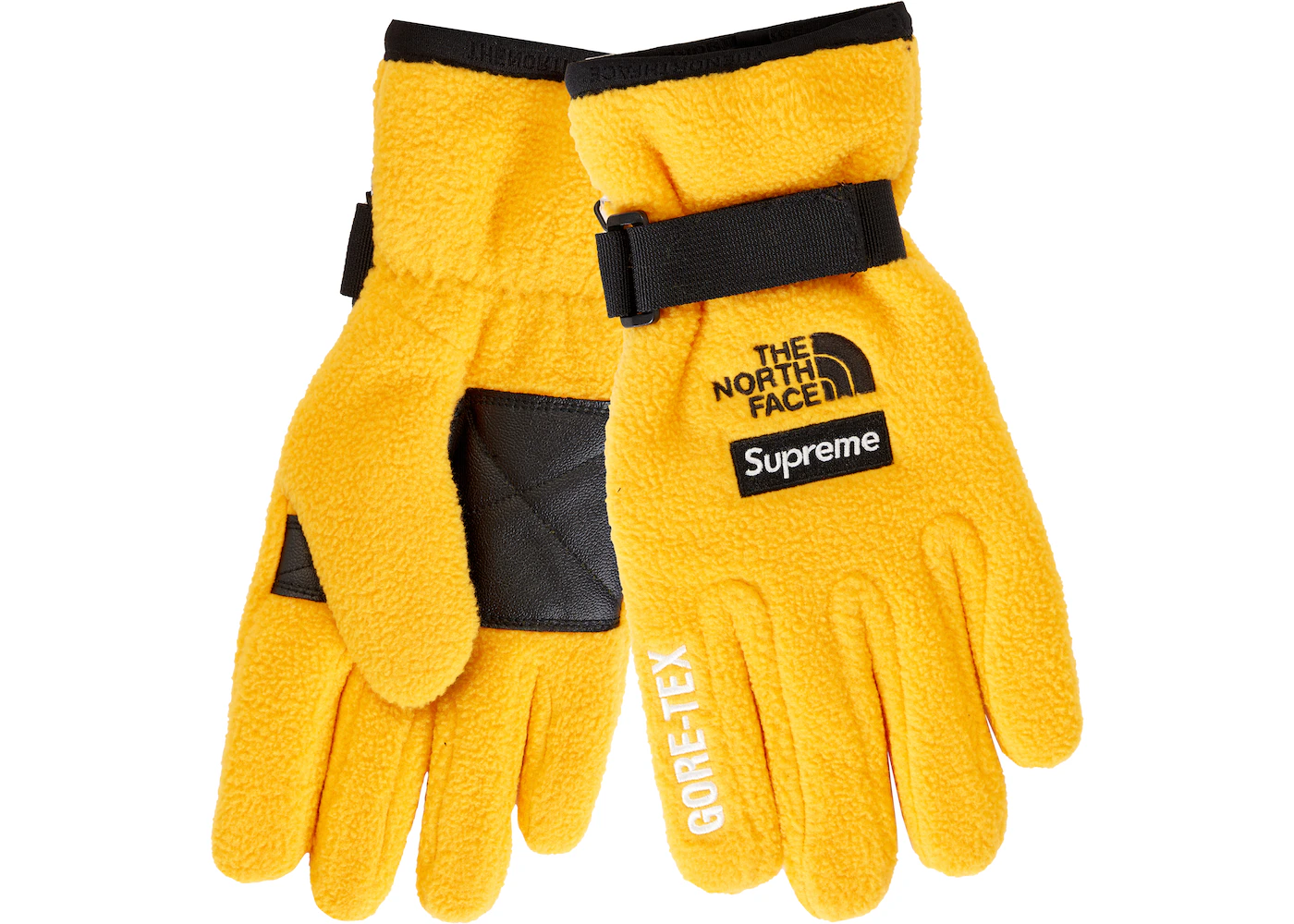 Supreme The North Face RTG Fleece Glove Gold - SS20