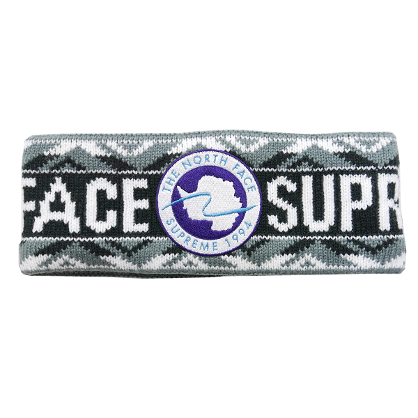 north face supreme headband