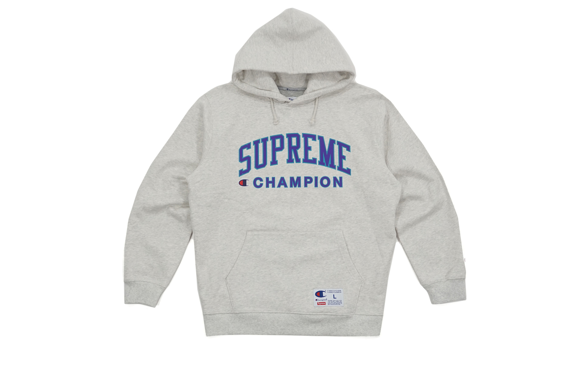 supreme x champion zip up jacket