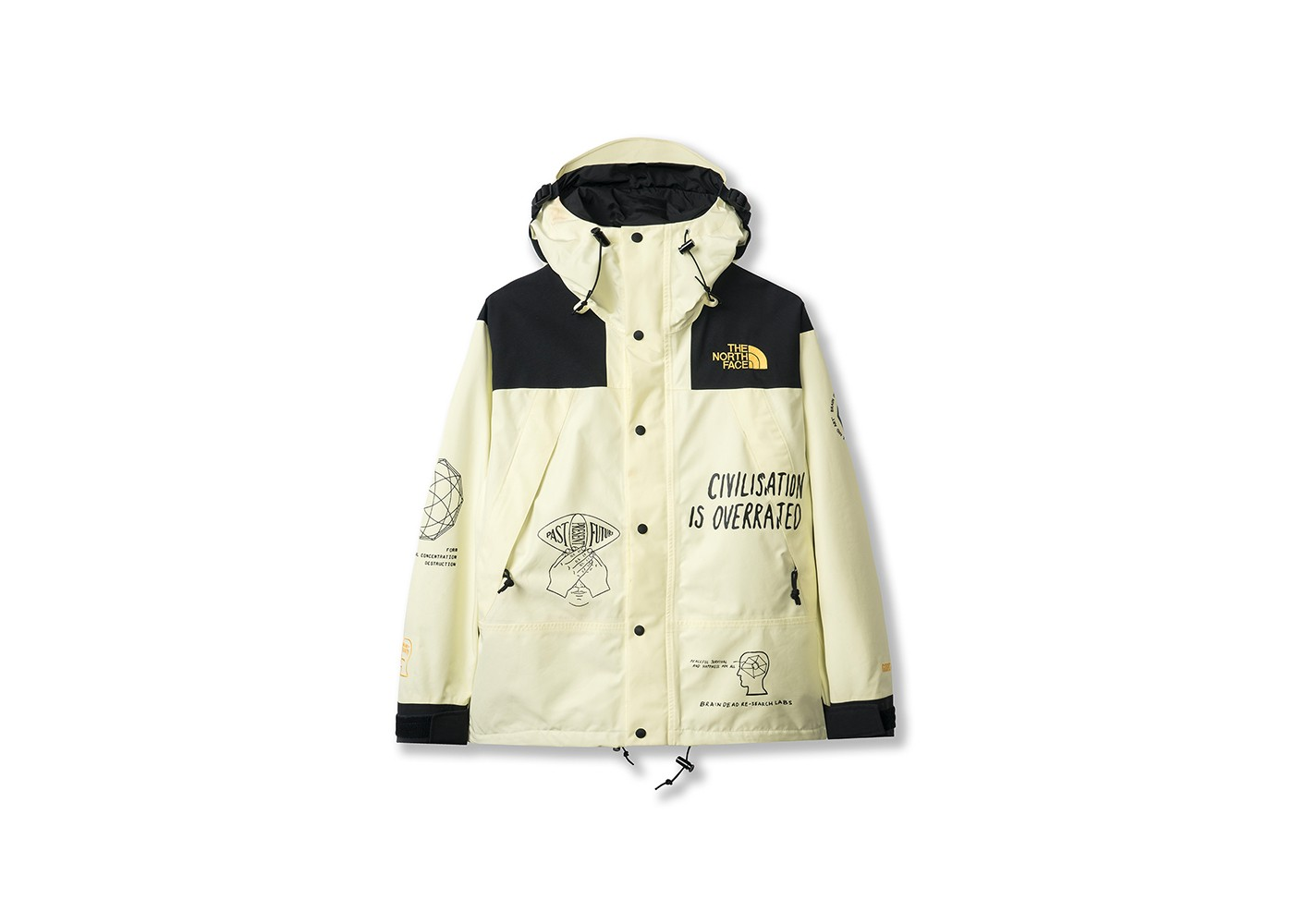 off white x the north face