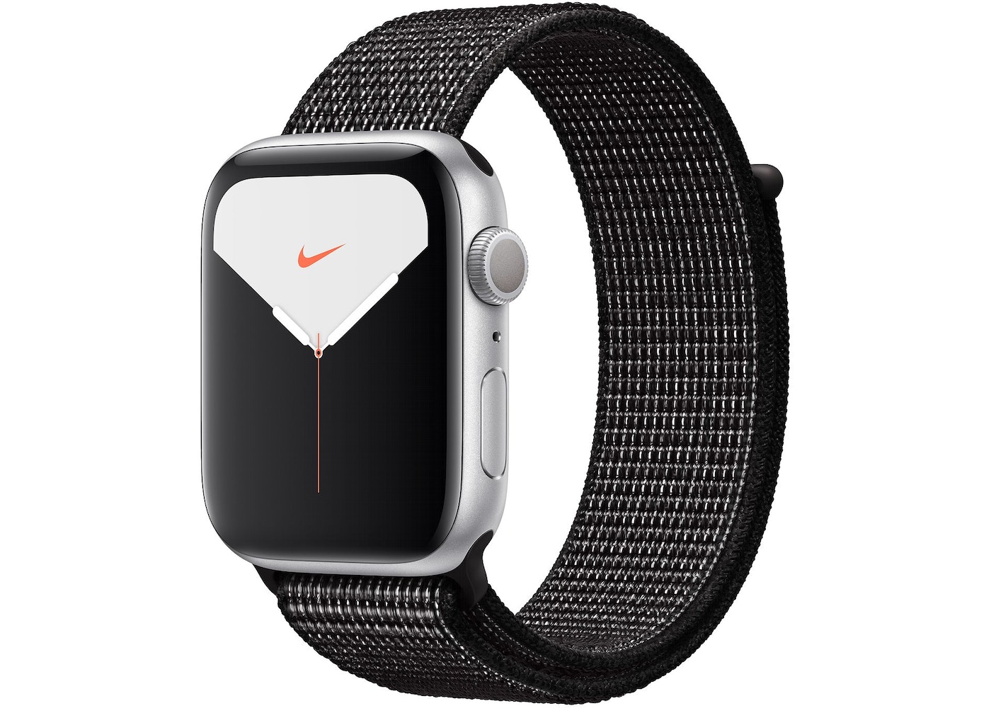 Apple Watch Nike Series 5 GPS 44mm Silver Aluminum with Black Loop